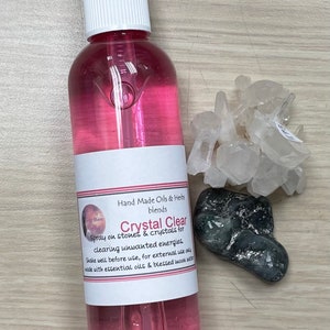 For a Quick Way to Clear your Crystals When the Energy Has Gone Flat, Use Our Crystal Clear Spray!
