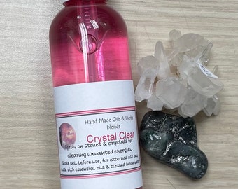 For a Quick Way to Clear your Crystals When the Energy Has Gone Flat, Use Our Crystal Clear Spray!