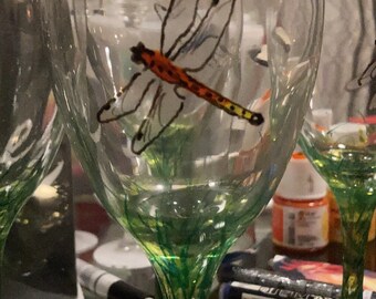 Dragonfly glass