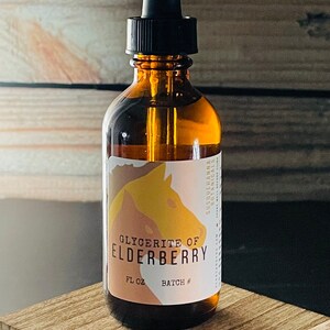 Elderberry Glycerite