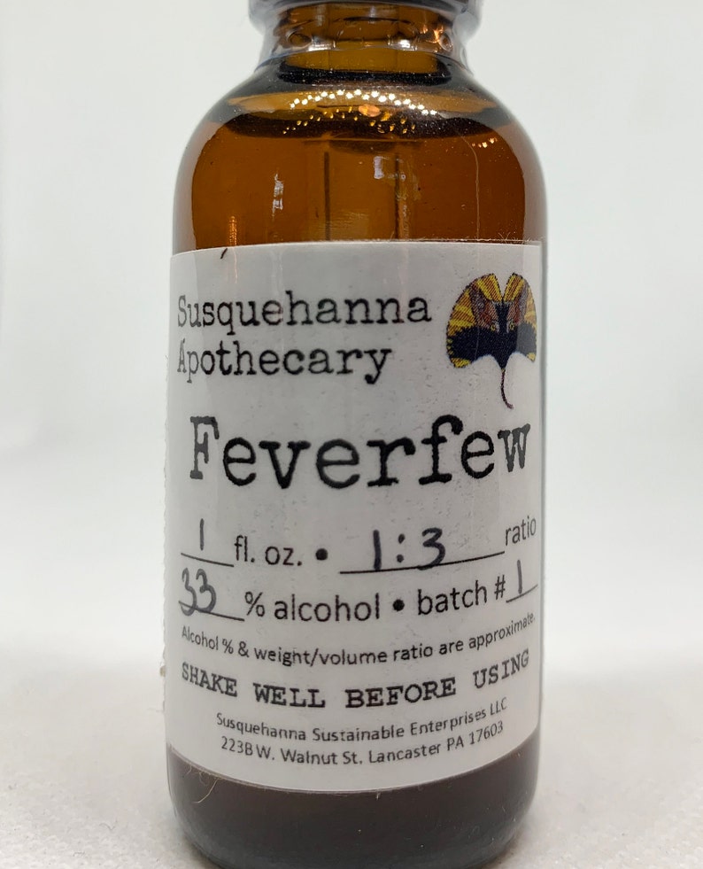 Feverfew Tincture Etsy