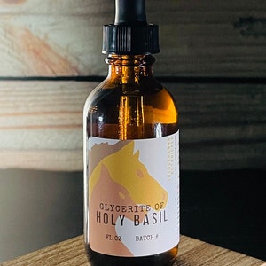 Tulsi/Heiliger Basilikum Glycerit