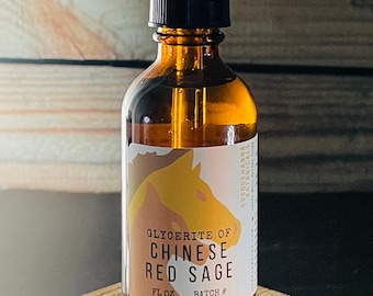 Chinese Red Sage Root Glycerite