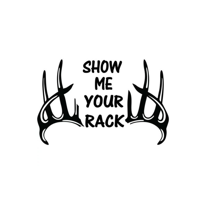Give Em The Shaft Bowhunting Home Decor Car Truck Window Decal Sticker
