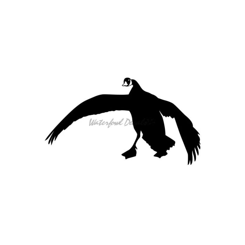 Goose for Waterfowl Decal Goose Sticker Goose Feet Down - Etsy New Zealand