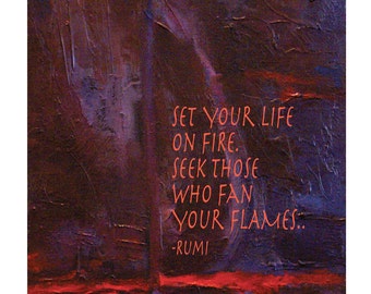 Flames - Rumi