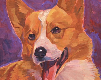 Colorful Corgi