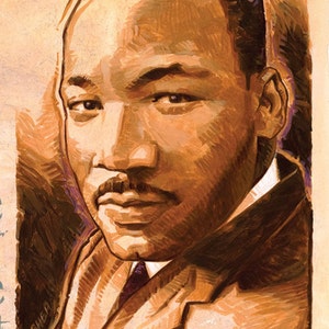 MLK Man of Peace, Words of Peace. - Etsy