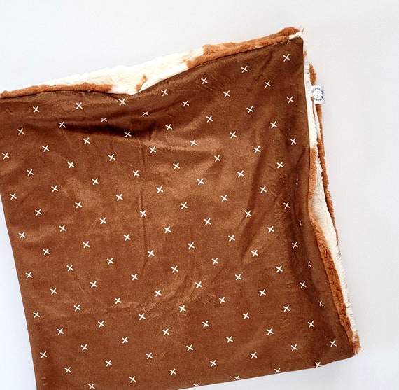 Tan baby blanket hotsell