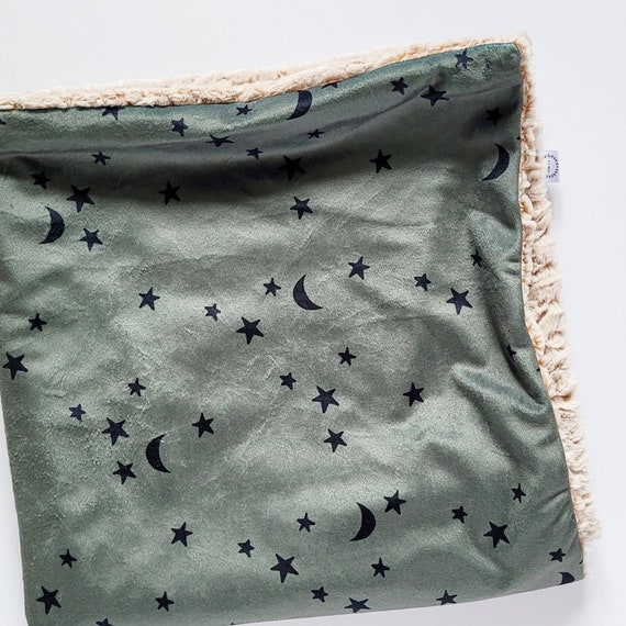 Khaki green baby blanket best sale