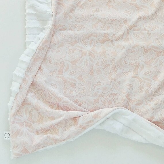 blush baby blanket
