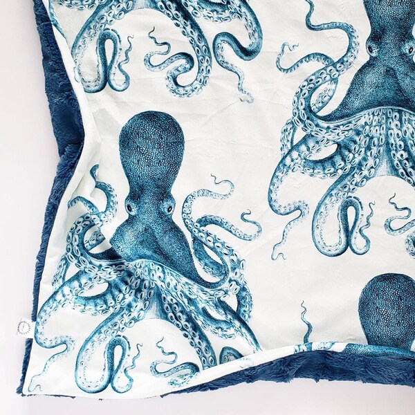 Octopus Baby Blanket Etsy