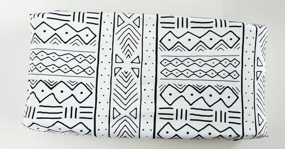 mudcloth changing pad cover