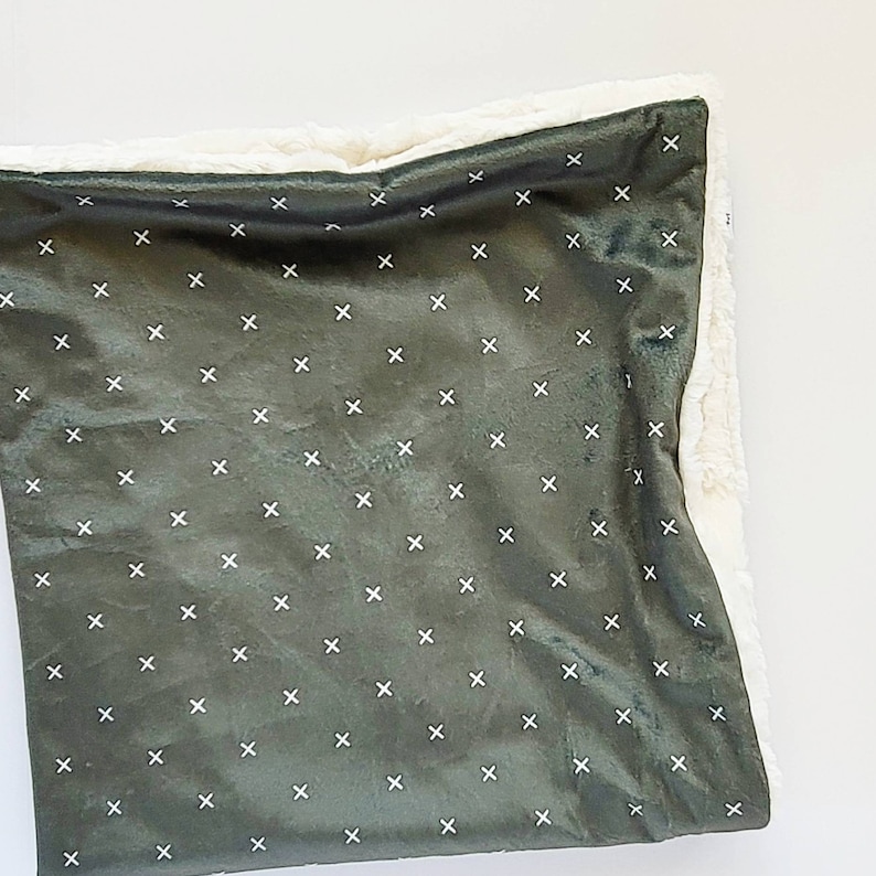 Army Green X Baby Blanket, Khaki Baby Blanket, Minky Baby Blanket, Faux Fur Baby Blanket, Girl Blanket, Forest, X good Blanket, Olive, Pine, Tan