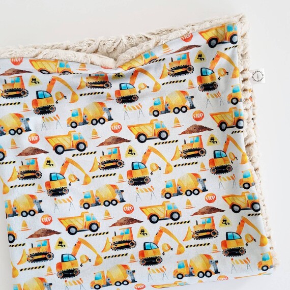 Minky baby boy blanket sale