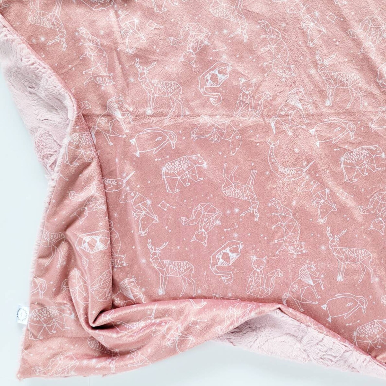 Baby Blanket Pink Stars Gift Set main image 0