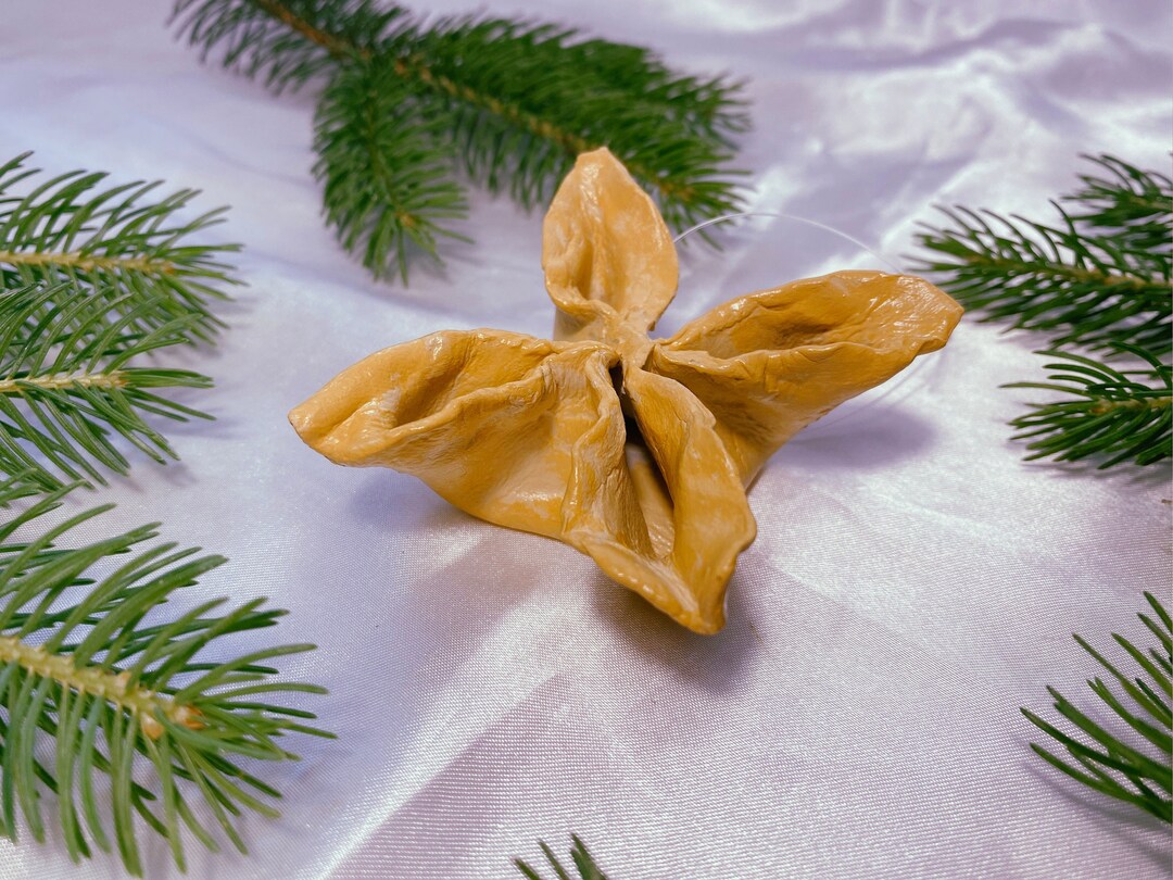 Fried Crab Rangoon Ornament - Large Funky Wonton Hanging Accessory ...