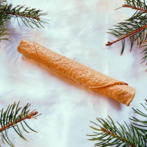 Taquito Ornament - Funky Rolled Taco Flauta Food Hanging Accessory - Rearview Mirror Hanging Car Decor Cute Eclectic Fun Christmas Tree Gift