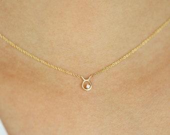 Taurus Zodiac Sign Diamond Necklace, Taurus Necklace, Taurus Pendant Diamond, Zodiac Pendant Necklace, Zodiac Horoscope Constellation