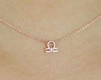 Etsy libra necklace sale