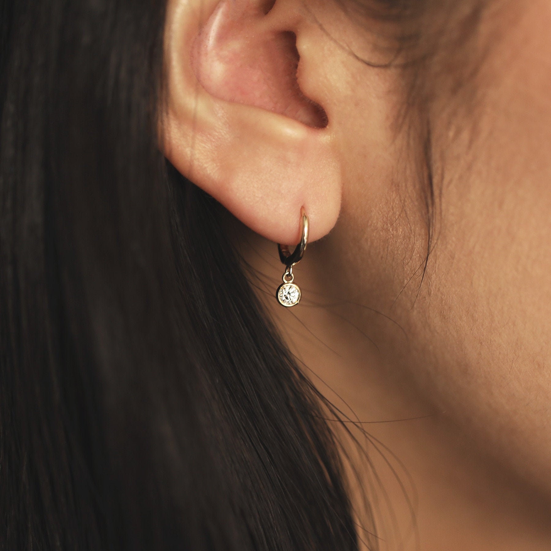 Charms store diamond earrings