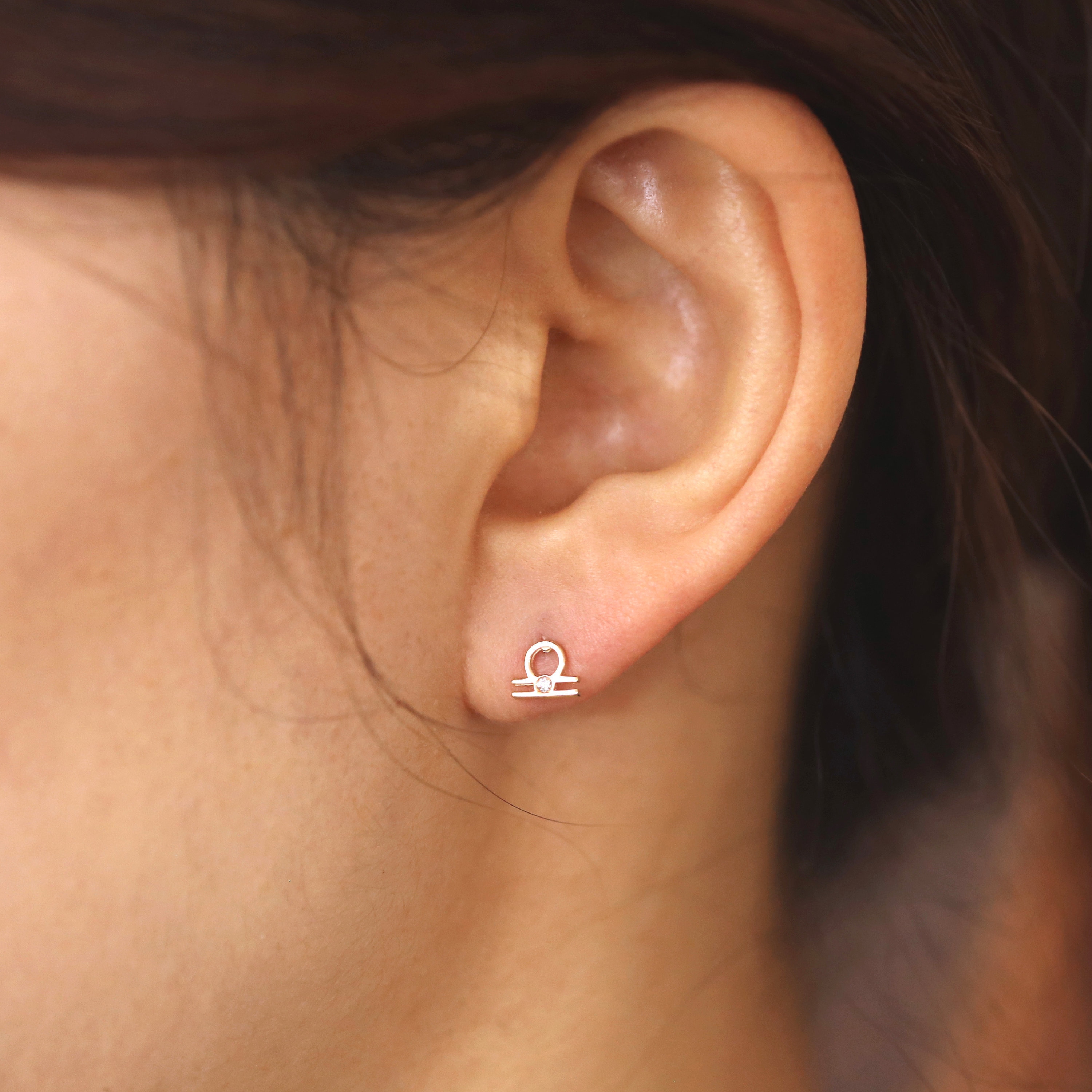 Libra earrings best sale