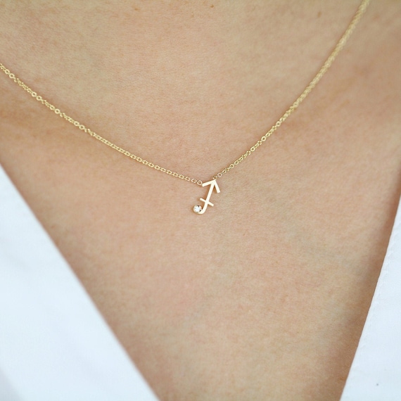 Sagittarius Zodiac necklace Sagittarius Zodiac necklace
