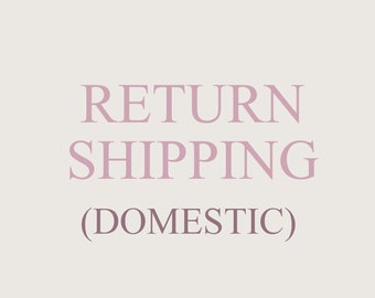 Return Shipping Cost for the Resizing [Domestic Customers]