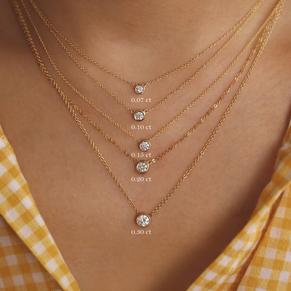 Yellow gold diamond choker necklace new arrivals