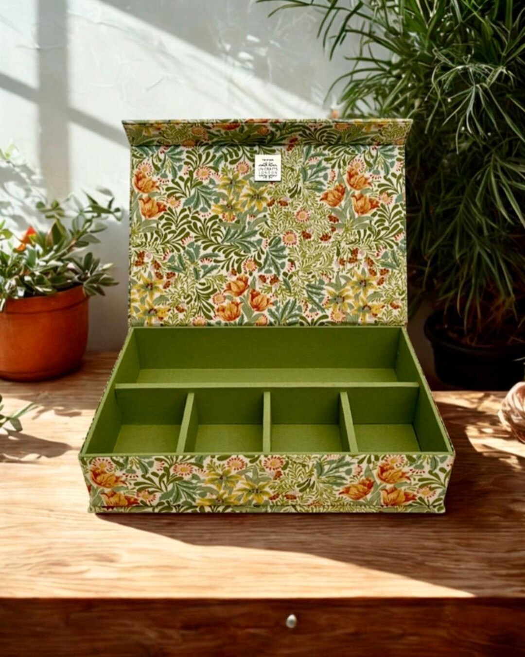 Handmade Bower Box: Emery Walker’s Fabric Organiser With Magnetic ...