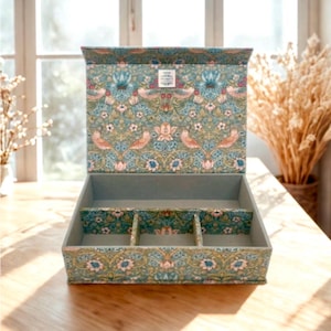 Decorative Magnetic Storage Boxes, Floral