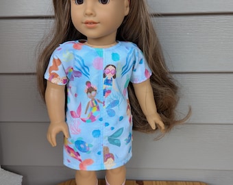 18" doll clothes  - Mermaid dress to fit most 18 inch dolls