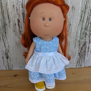 12&quot; doll clothes - Blue Party dress to fit 30cm Mia Nines d&#39;onil doll