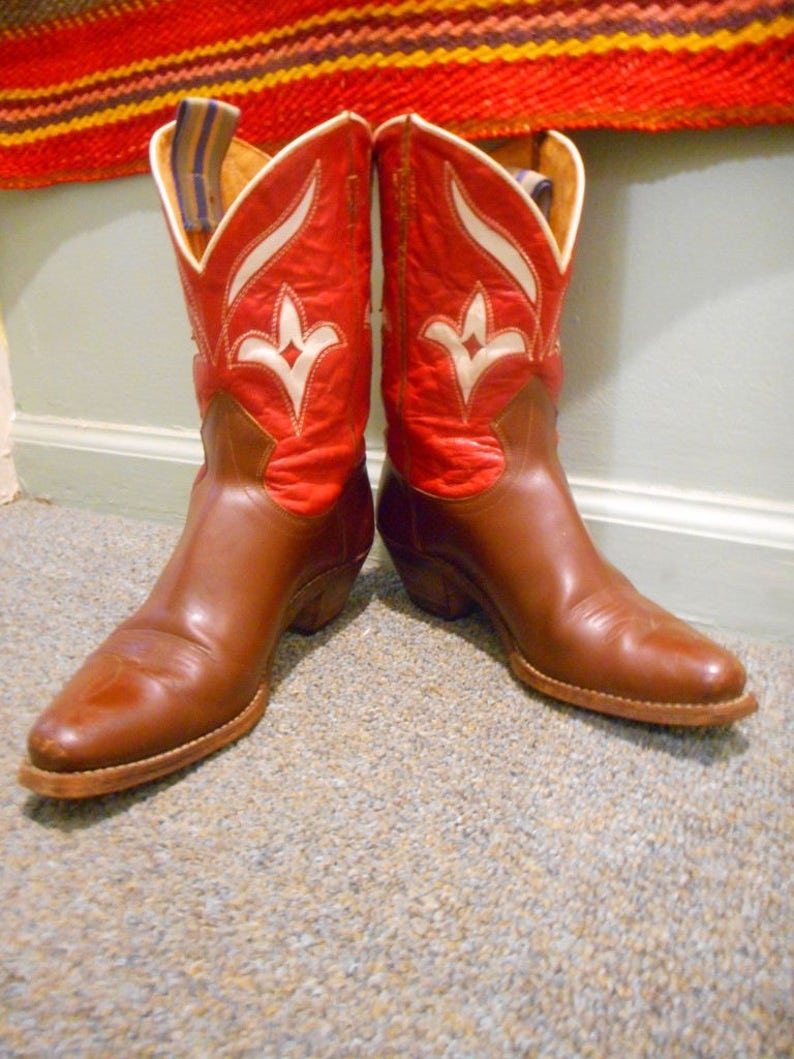 Vintage Womens Cowgirl Boots