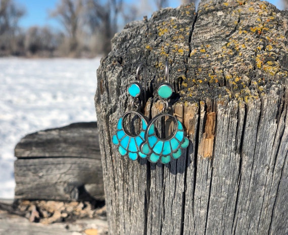 Vintage Zuni Earrings