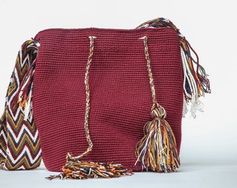 Authentic Wayuu bag (one tone)