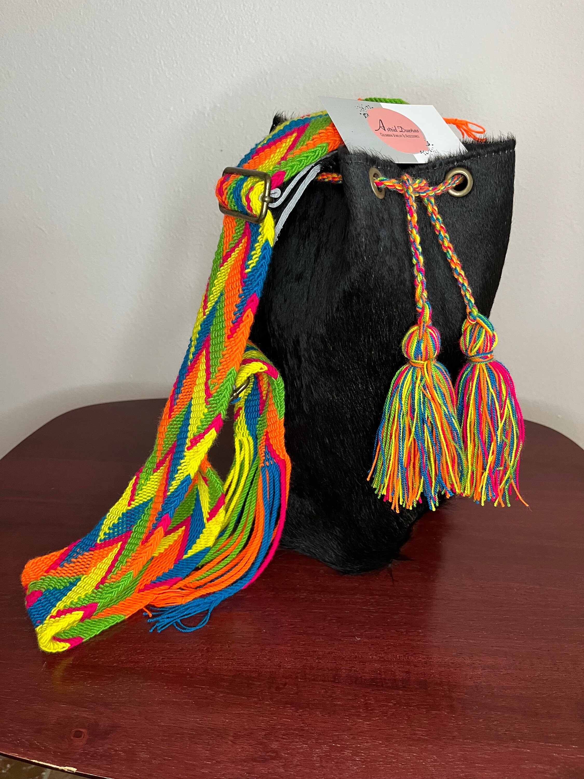Bolsos wayuu piel new arrivals