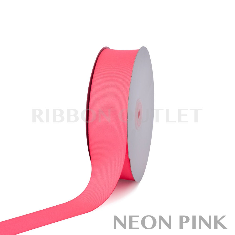 Hot Pink Grosgrain Ribbon - 1-1/2 x 50 yards