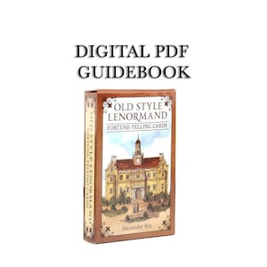 Old Style Lenormand Digital PDF Guidebook Booklet