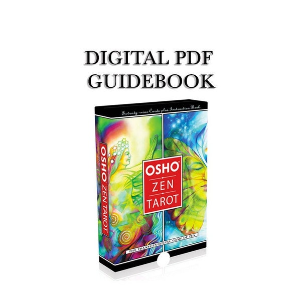 Osho Zen Tarot Digital PDF Guidebook Booklet