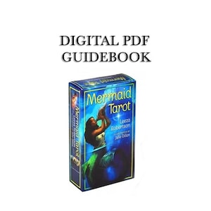 Mermaid Tarot Digital PDF Guidebook Booklet