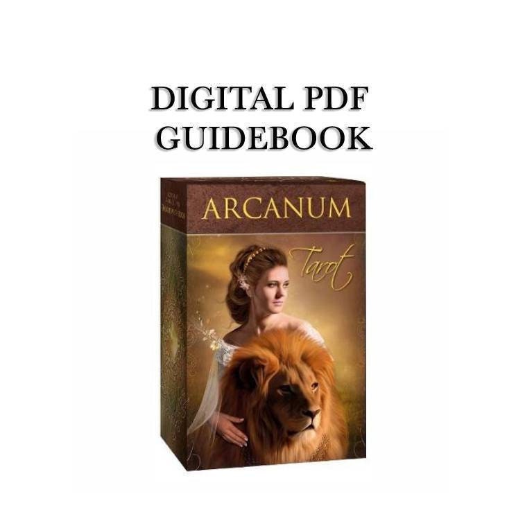 Arcanum Tarot Digital PDF Guidebook Booklet