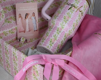 Authentic Stanley x LoveShackFancy Quencher - Custom Engraved Floral Quencher, Personalized Tumbler, Authentic Stanley x LSF