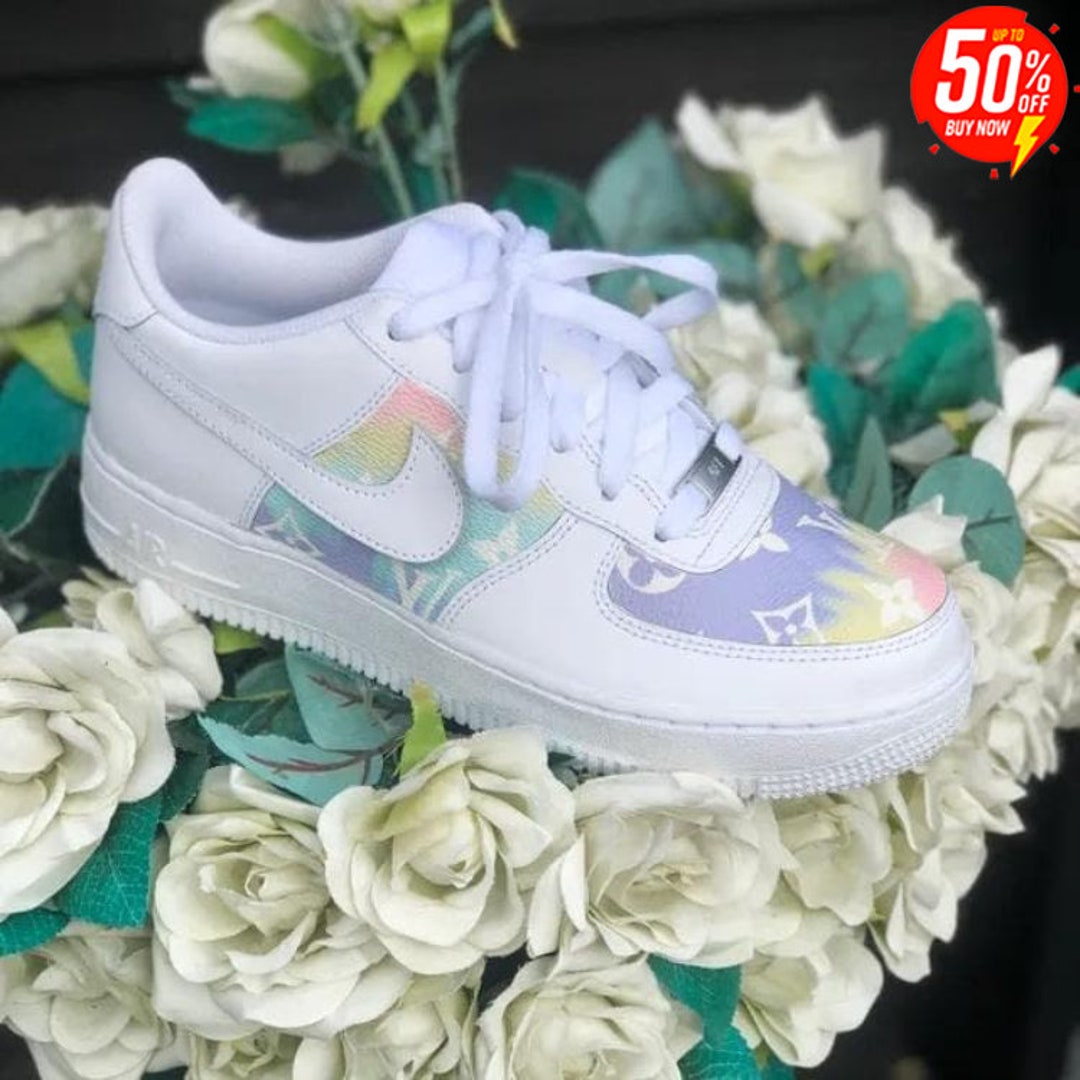 custom air force 1 pastel