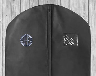 Personalized | Black | Garment Bags - 40", 54", 72"
