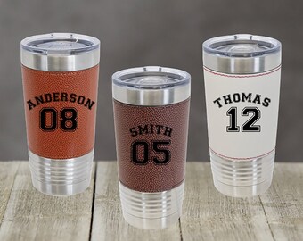 Personalized Laser Engraved 20 oz. Sports Tumbler