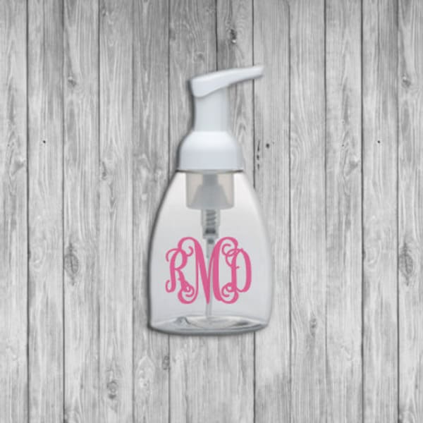 Personalized Foam Soap Dispenser - Plastic