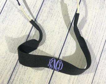 Personalized | Eyeglass/Sunglass | Strap | Black