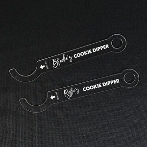The Cookie Spoon Cookie Dipper Laser Engraved 