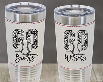 Personalized Engraved 20 oz. Sports Tumbler